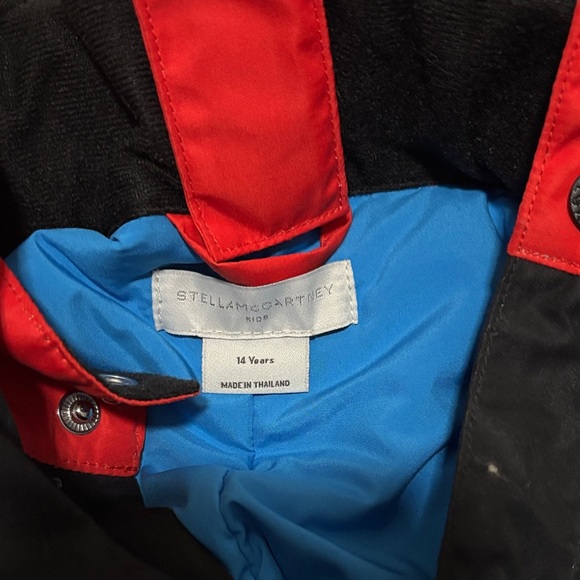 Stella McCartney Black and Blue Kids Snow Pants - Picture 3 of 3